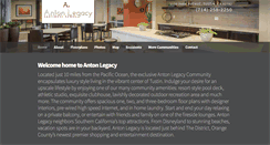 Desktop Screenshot of antonlegacy.com